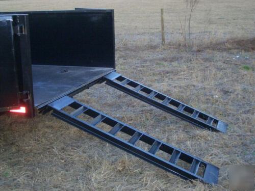 New 7X16 texas pride gooseneck dump trailer, 14K gvwr