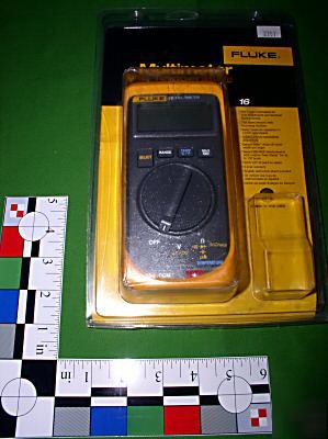 New fluke 16 multimeter with temperature 