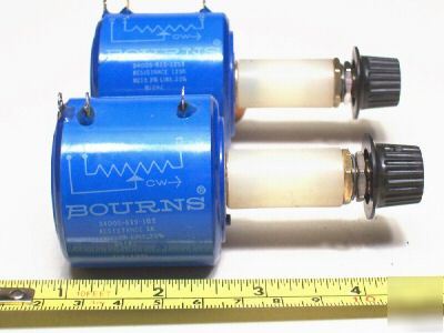 Pair bourns precision potentiometer's 1K & 125K