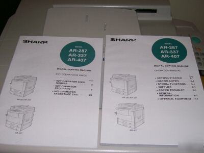 Sharp ar-287 digital imager copy machine