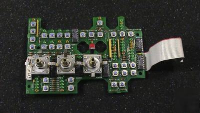 Tektronix tek 24XX series front panel switch ass'y