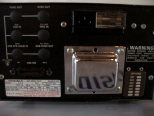 Wavetek model 275 12 mhz arbitrary function generator