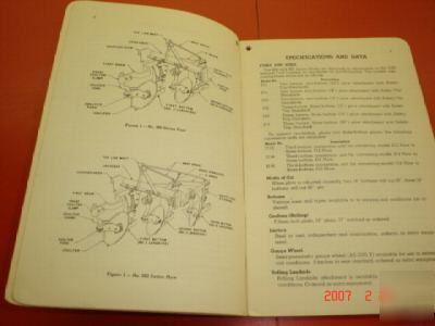 John deere no.200 & 300 series integral plow attachment