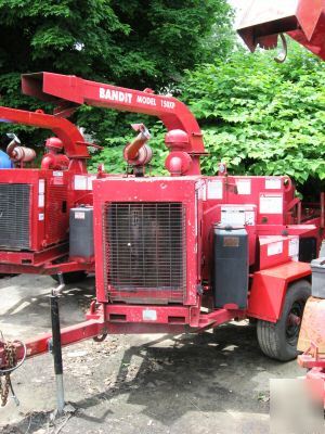 Brush bandit 150XP chipper, 80HP diesel, 13