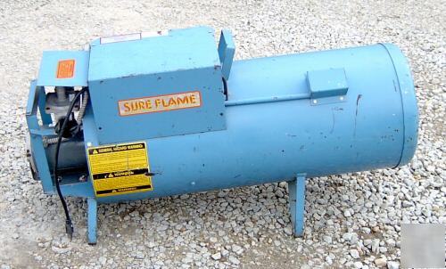 Construction heater 400.000 btu. propane and natural