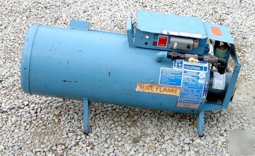 Construction heater 400.000 btu. propane and natural