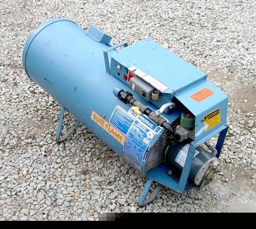Construction heater 400.000 btu. propane and natural