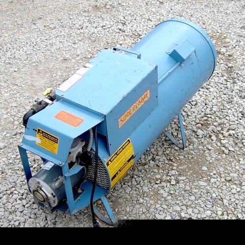 Construction heater 400.000 btu. propane and natural