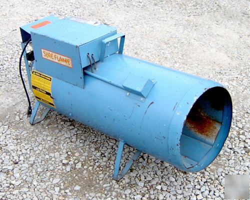 Construction heater 400.000 btu. propane and natural