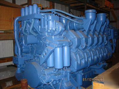 Diesel engine detroit 12 v 4000 m d e c 