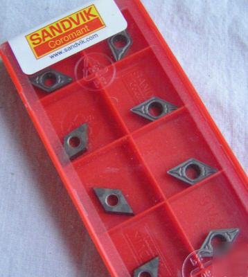 Dpmt 2(1.5)1-km sandvik insert grade H13A (10 pcs)