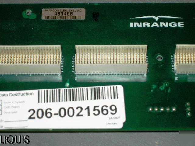 Lot of 2 inrange 5408547-001 backplane