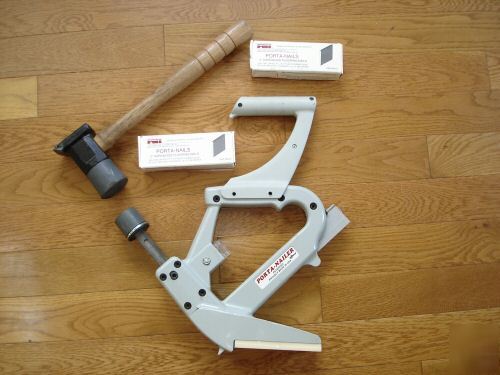 Porta-nailer model 402 hammerhead floor nailer kit 