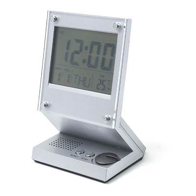 Urban cool desktop digital lcd clock fm radio