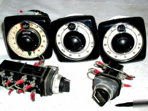 3 vintage atc atcotrol 304 305 timer controller control