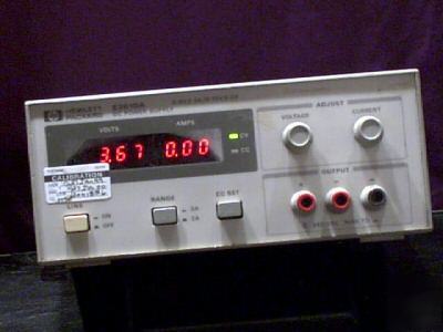 Agilent hp E3610A dc bench power supply single output