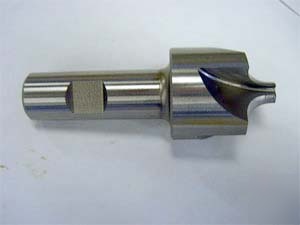 Bison hss 4 flt corner rounding end mill -3/4