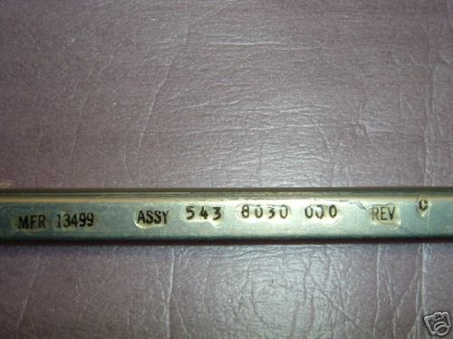 Collins kwm-2/kwm-2A exciter tuning rack assembly