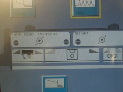 New jdsu/acterna mts-5100 42/40DB otdr & osa