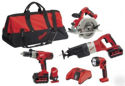 New milwaukee 0928-29 V28 28 volt combo kit 