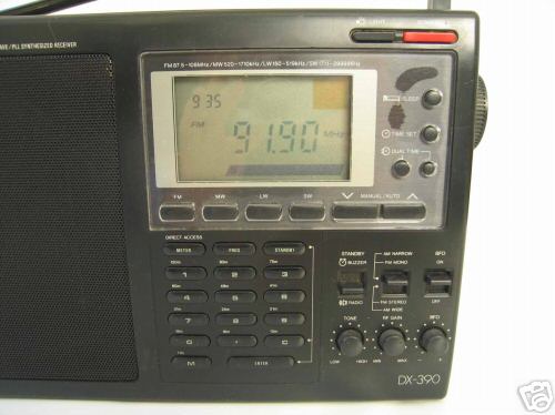 Radio shack dx-390 short wave / world band radio â€“ 