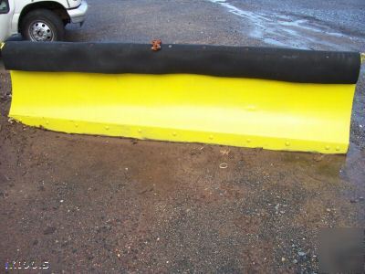 10' snow plow snowplow less frame good cond.