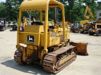 1989 john deere 400G dozer, crawler dozer