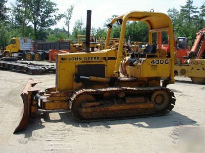 1989 john deere 400G dozer, crawler dozer