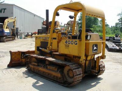 1989 john deere 400G dozer, crawler dozer