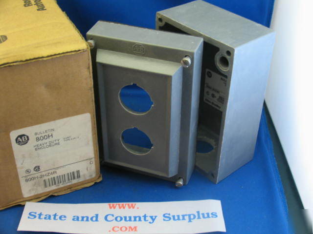 800H allen bradley heavy dty 6X4 switch enclosure 2HZ4R