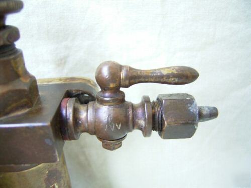 Antique drip oiler for hit and miss or steam car engine