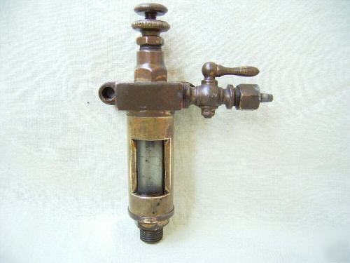 Antique drip oiler for hit and miss or steam car engine