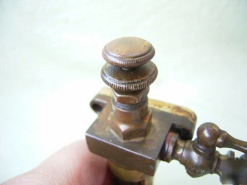 Antique drip oiler for hit and miss or steam car engine