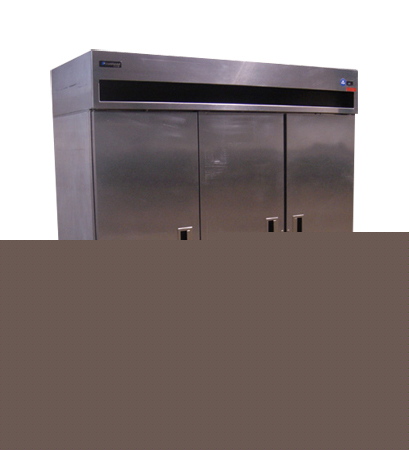 Delfield 6176-s 3 door stainless steel 3 door freezer