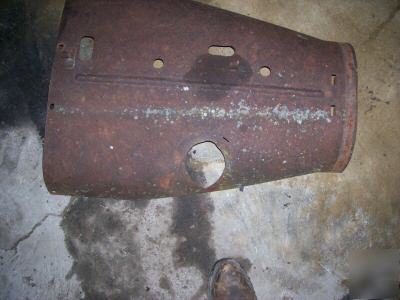 Farmall f 20 hood in good straight condition