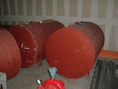 Fireguard 500 gallon fuel tanks never used aboveground