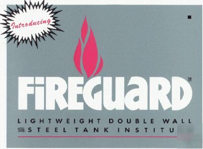 Fireguard 500 gallon fuel tanks never used aboveground