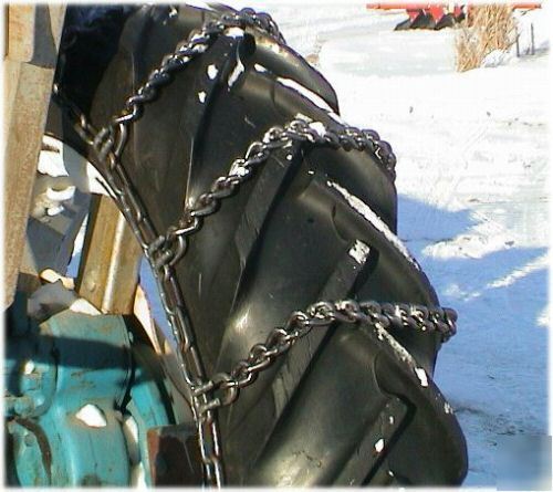 Ford 2N 9N 8N jubilee tire chains 12.4 X28