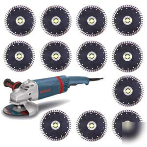 Free 7INCH bosch grinder w/#12 7INCH granite blades