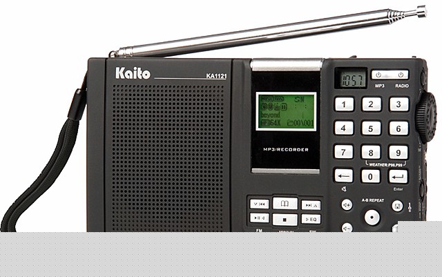 In stock kaito ka-1121 shortwave ssb MP3 free shipping