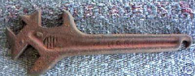 International harvester UA51 antique square nut wrench