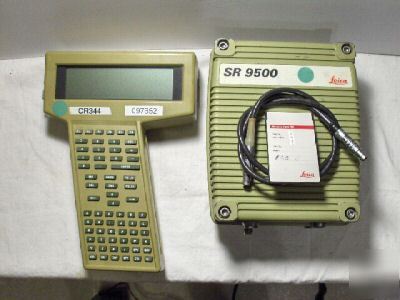 Leica gps SR9500 sensor && CR344 controller, nice deal 