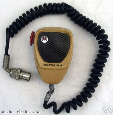 Motorola radio mic microphone