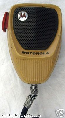 Motorola radio mic microphone