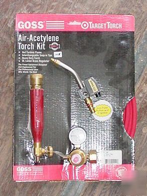 New goss kx-10B air-acetylene torch cutting kit