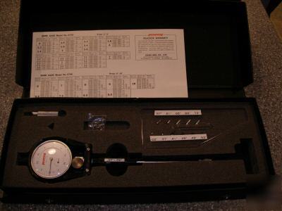 Peacock bore gage gauge w/ case .37