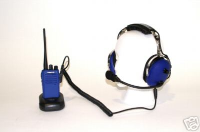 Racing radios electronics oth headset w/ avcomm pnr 