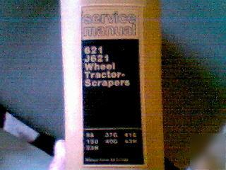 Repair & service manual-621-J621 wheeltractor scrapers