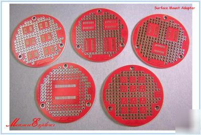 Smt smd surface mount adapter prototype pcb board kit