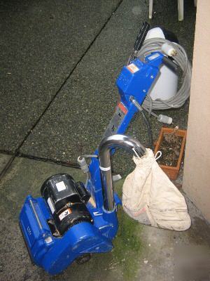 The alto clark american EZ8 expending drum belt sander